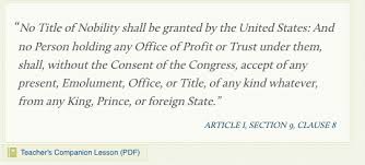 Trump’s Emolument Tax&nbsp;Problem