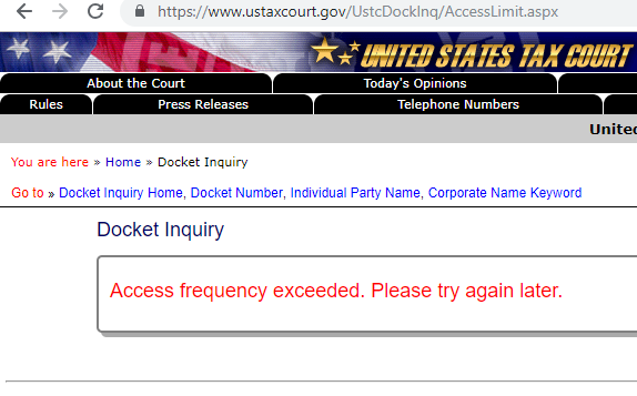 CaptureDocketInquiry1